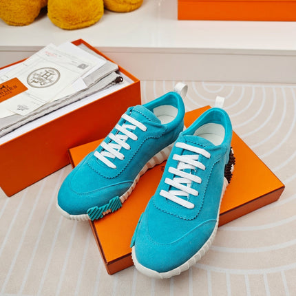 BOUNCING SNEAKERS SKY BLUE CALFSKIN
