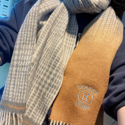 SCARF 180 CM IN COLORFUL CASHMERE 396307