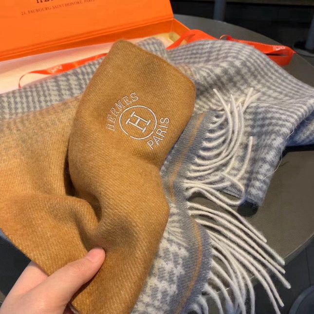 SCARF 180 CM IN COLORFUL CASHMERE 396307