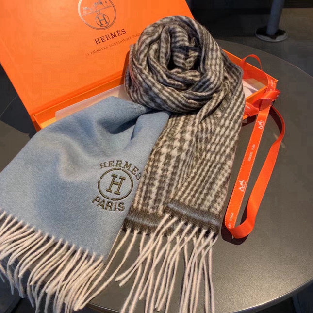 SCARF 180 CM IN COLORFUL CASHMERE 396308