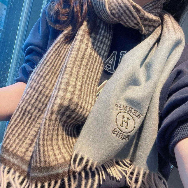 SCARF 180 CM IN COLORFUL CASHMERE 396308
