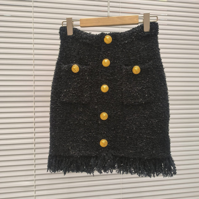 BALMAIN TOP AND SKIRT SET 24316/24317 STYLE 1