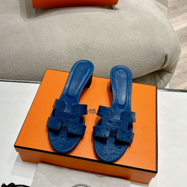 0ASIS SANDAL NAVY CALFSKIN SPECIAL