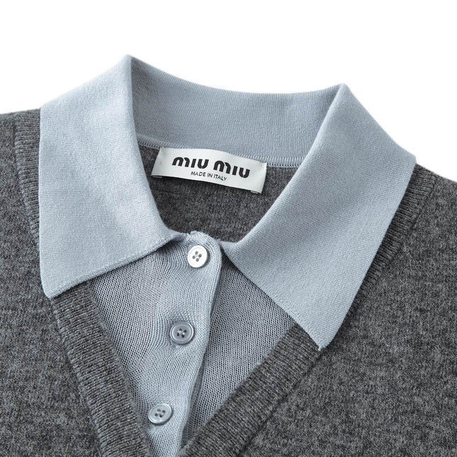 MIUMIU KNIT TOP STYLE 297