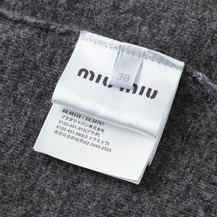 MIUMIU KNIT TOP STYLE 297
