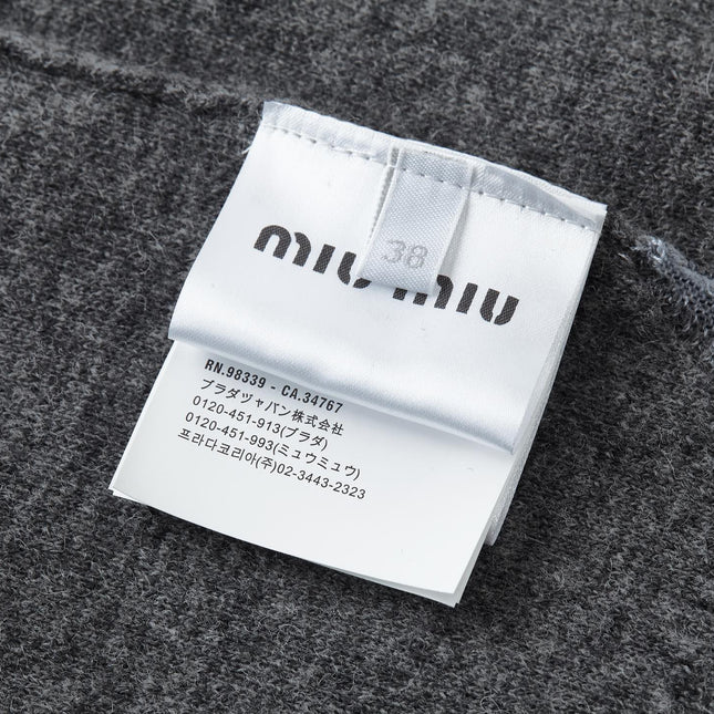 MIUMIU KNIT TOP STYLE 297