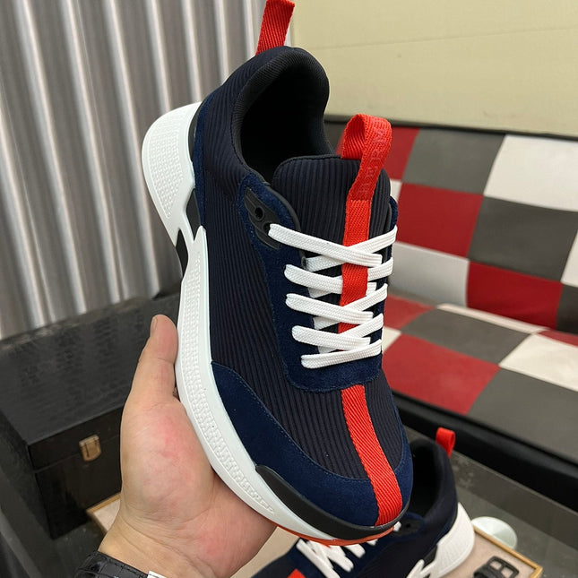 HM HUGO SNEAKER BLACK AND NAVY WEAVE