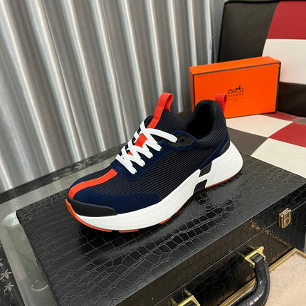 HM HUGO SNEAKER BLACK AND NAVY WEAVE