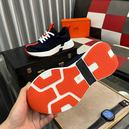 HM HUGO SNEAKER BLACK AND NAVY WEAVE