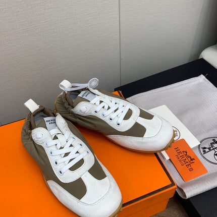 SKATEBOARD SHOES LIGHT GRAY MIX PEANUT CALFSKIN