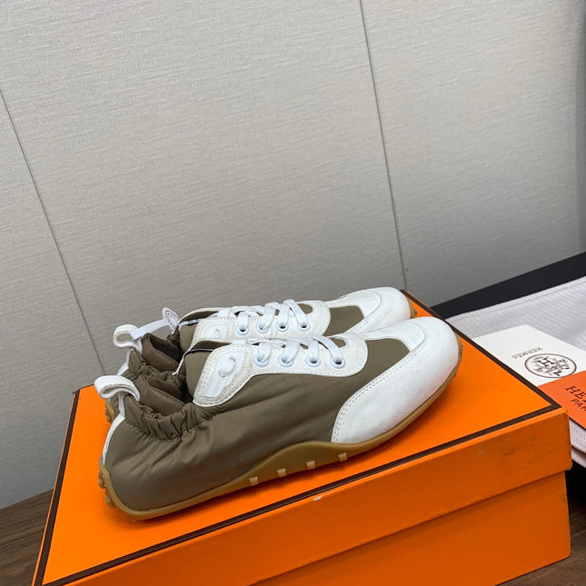SKATEBOARD SHOES LIGHT GRAY MIX PEANUT CALFSKIN