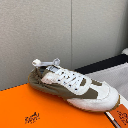 SKATEBOARD SHOES LIGHT GRAY MIX PEANUT CALFSKIN