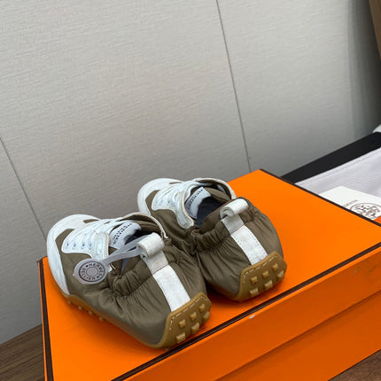 SKATEBOARD SHOES LIGHT GRAY MIX PEANUT CALFSKIN