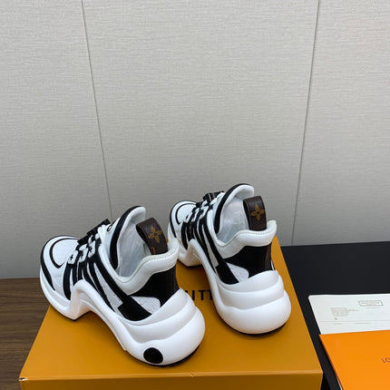 LV ARCHLIGHT SNEAKER BLACK MIX WHITE
