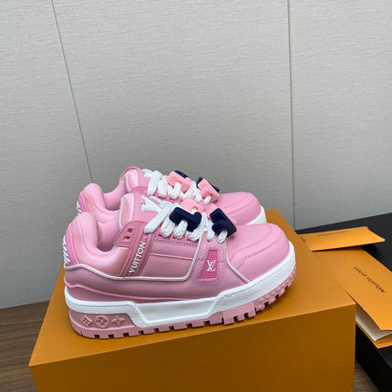 LV TRAINER IN LIGHT PINK CALFSKIN