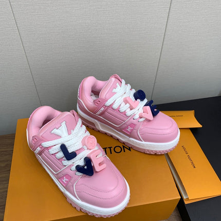 LV TRAINER IN LIGHT PINK CALFSKIN