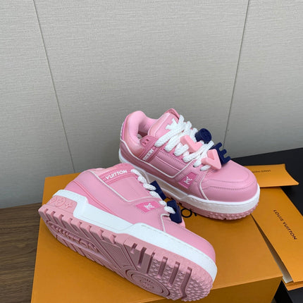 LV TRAINER IN LIGHT PINK CALFSKIN