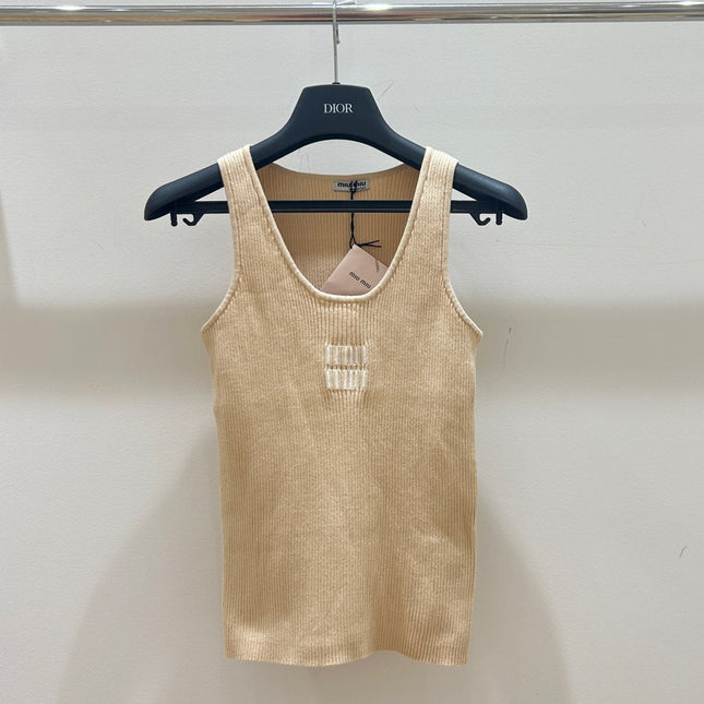 MIUMIU SLEEVELESS TOP STYLE 196