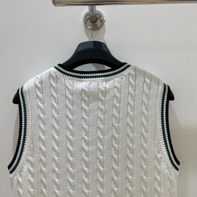DIOR 25S KNITTED VEST STYLE 145
