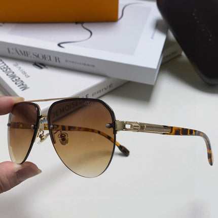 PILOT SUNGLASSES 582591 IN HAVANA METAL BROWN SMOKE LENSES