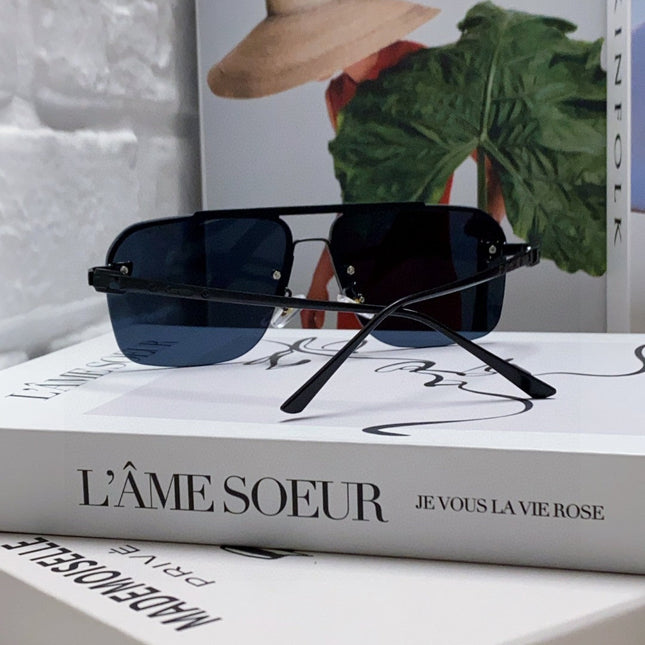 PANTHÈRE SQUARE FRAME SUNGLASSES 543534 IN METAL