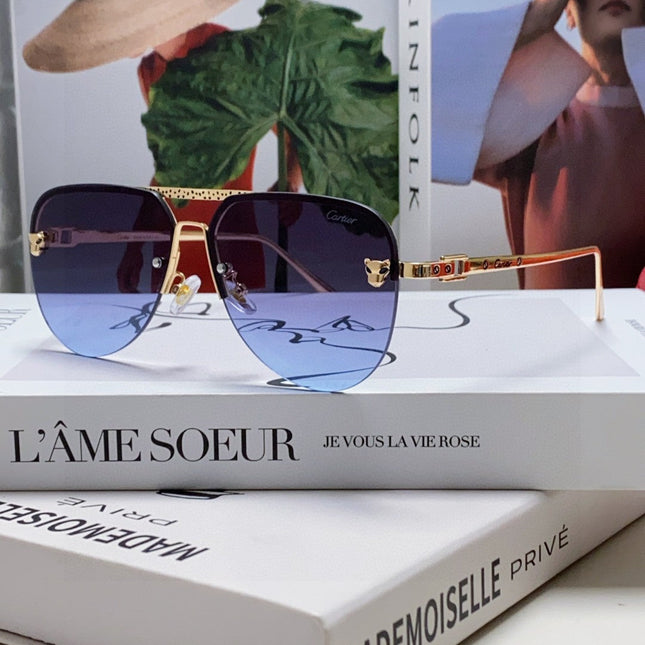 C DE AVIATOR FRAME SUNGLASSES 543538 IN METAL