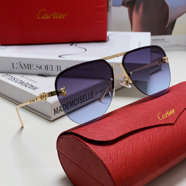 C DE AVIATOR FRAME SUNGLASSES 543538 IN METAL