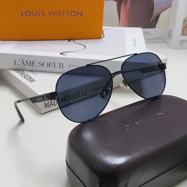 PILOT SUNGLASS 581365 IN BLACK METAL