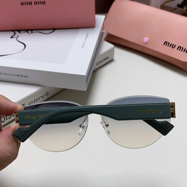 LOGO SUNGLASSES 513012 IN BLUE ACETATE