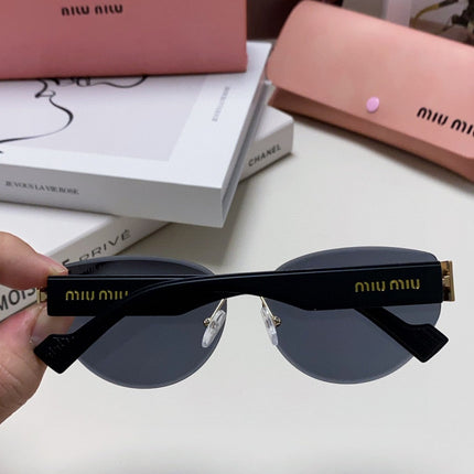 LOGO SUNGLASSES 513013 IN BLACK ACETATE