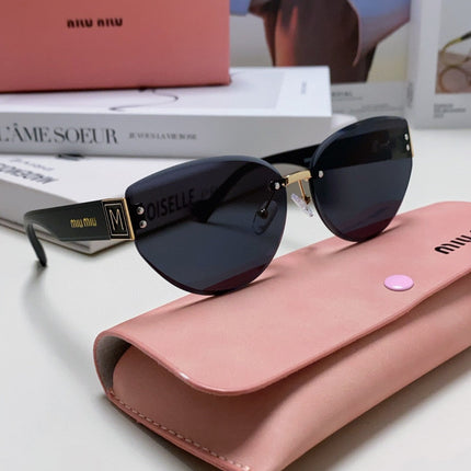 LOGO SUNGLASSES 513013 IN BLACK ACETATE