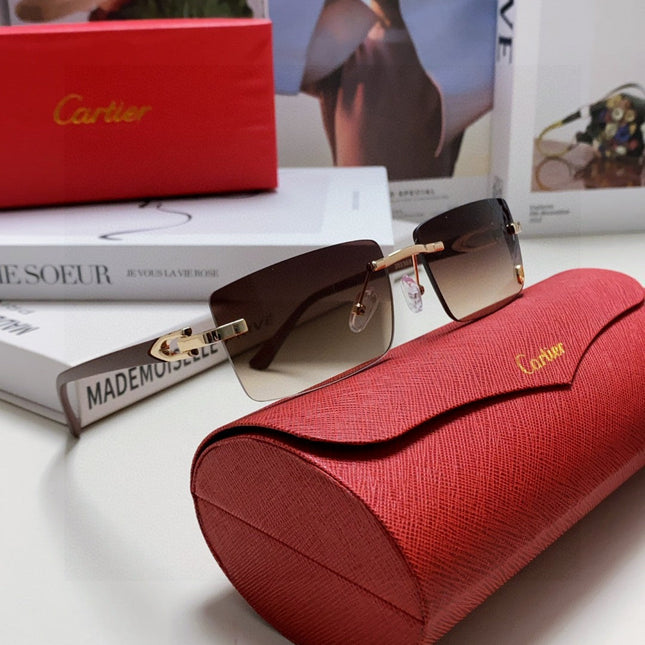 C DE RECTANGULAR FRAME SUNGLASSES 555890 IN METAL AND ACETATE