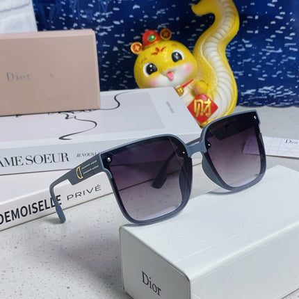 MONTAIGNE SUNGLASS 560861 IN TAN BLUE ACETATE