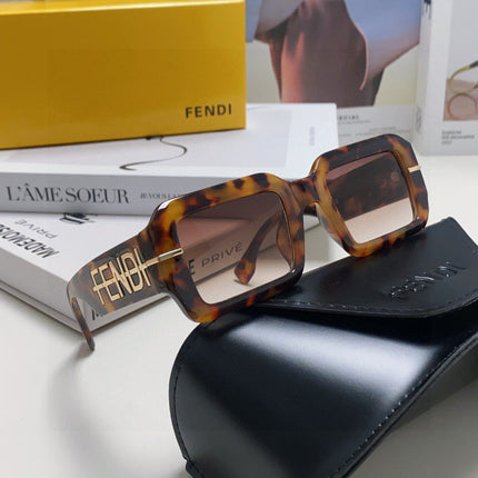 EMBOSSED LOGO DIAGONAL RECTANGULAR SUNGLASSES 563312 IN ACETATE