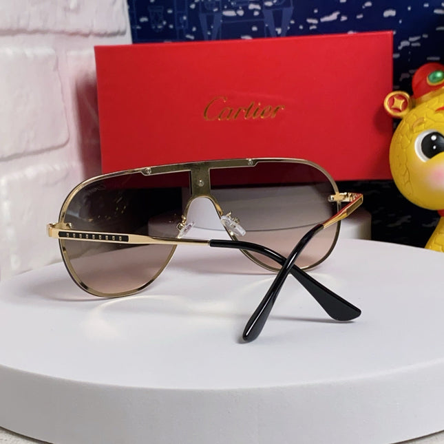 SIGNATURE AVIATOR FRAME SUNGLASSES  563238 IN METAL