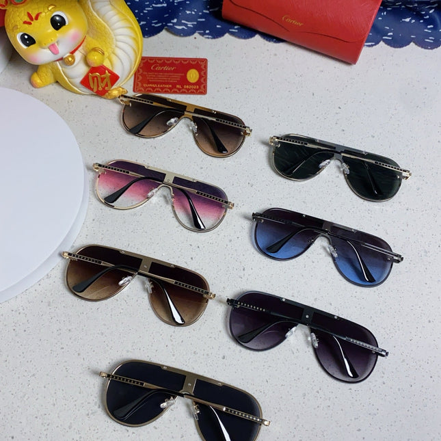 SIGNATURE AVIATOR FRAME SUNGLASSES  563238 IN METAL
