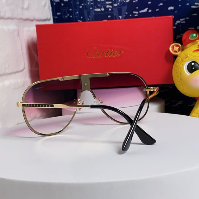 SIGNATURE AVIATOR FRAME SUNGLASSES  563238 IN METAL