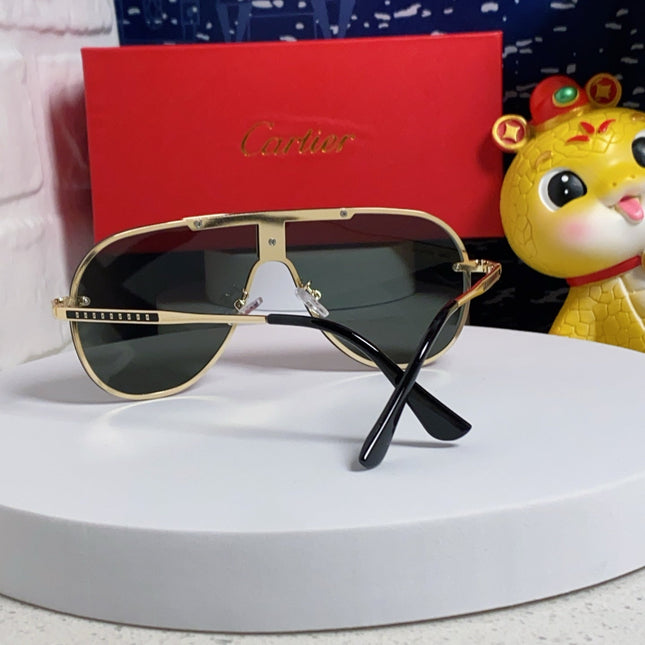 SIGNATURE AVIATOR FRAME SUNGLASSES  563238 IN METAL