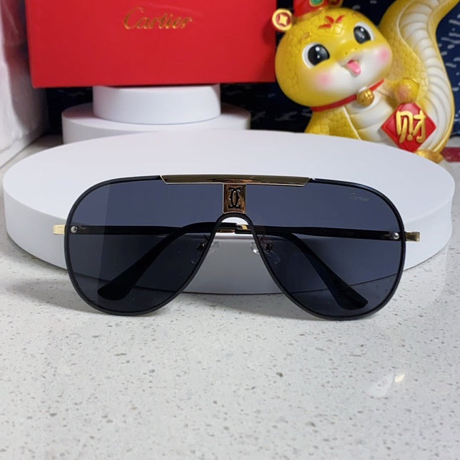 SIGNATURE AVIATOR FRAME SUNGLASSES  563238 IN METAL