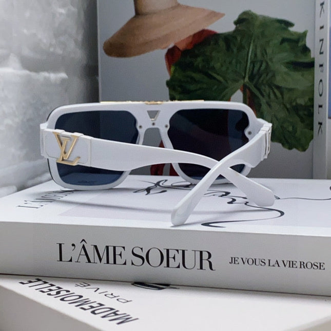 EVIDENCE SUNGLASSES 574718 IN WHITE ACETATE