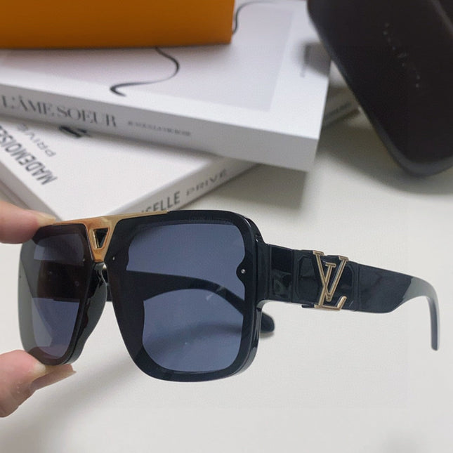EVIDENCE SUNGLASSES 574719 IN BLACK ACETATE