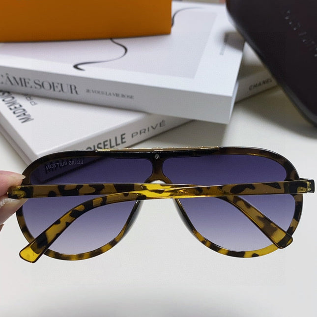 BLACKWOOD SUNGLASSES 567459 IN YELLOW HAVANA ACETATE GOLD METAL