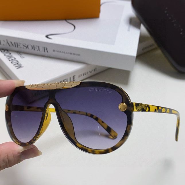 BLACKWOOD SUNGLASSES 567459 IN YELLOW HAVANA ACETATE GOLD METAL