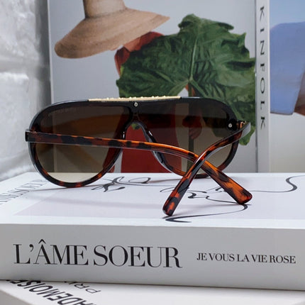 BLACKWOOD SUNGLASSES 567460 IN HAVANA ACETATE GOLD METAL
