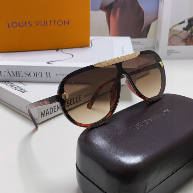 BLACKWOOD SUNGLASSES 567460 IN HAVANA ACETATE GOLD METAL