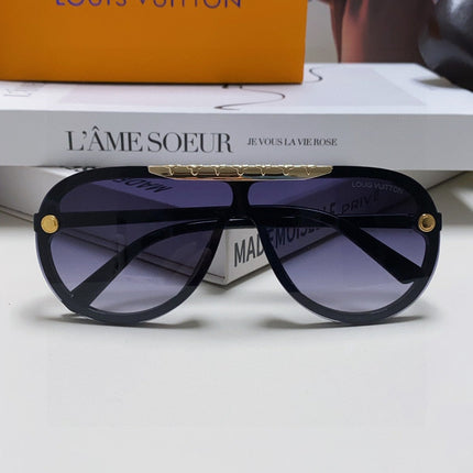 BLACKWOOD SUNGLASSES 567461 IN BLACK ACETATE GOLD METAL