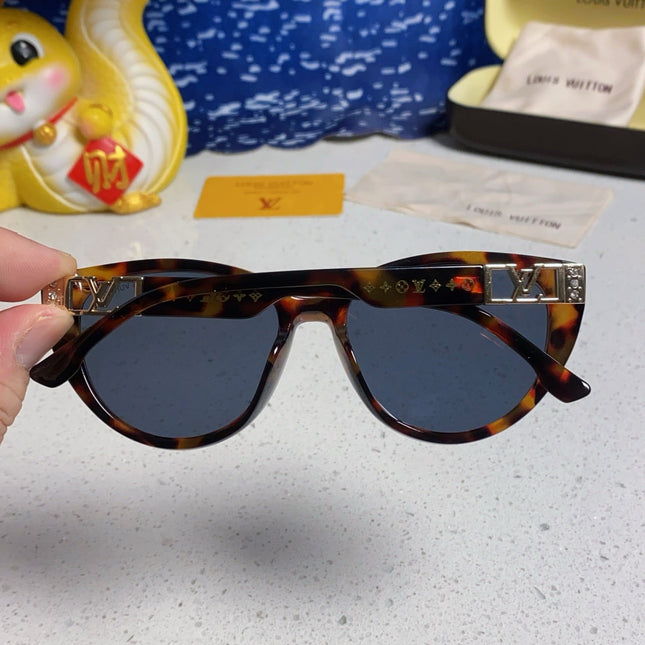 CAT EYE SUNGLASSES 567471 IN HAVANA ACETATE