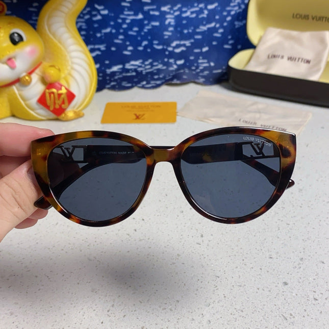CAT EYE SUNGLASSES 567471 IN HAVANA ACETATE