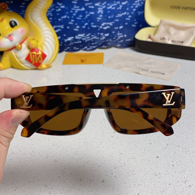 CLASH PILOT SUNGLASSES 567479 IN HAVANA ACTETE GOLD METAL