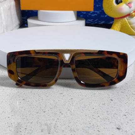 CLASH PILOT SUNGLASSES 567479 IN HAVANA ACTETE GOLD METAL
